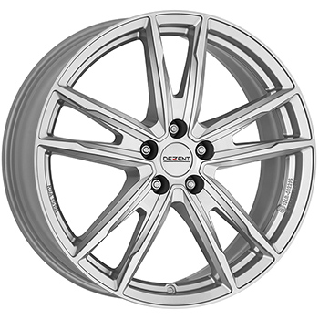 DEZENT KF silver 7.5x18, 5x114.3 ET45, Stříbrný