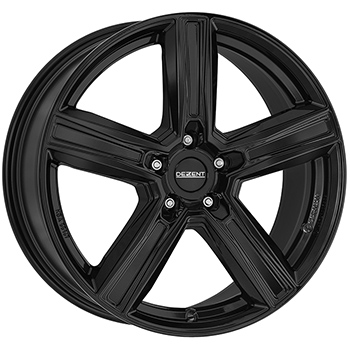 DEZENT KG black 7.5x18, 5x114.3 ET45, černý lesklý